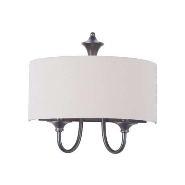 Bongo 2-Light 14" Wide Oil Rubbed Bronze Wall Sconce, Maxim, Mfr#: 10012OMOI