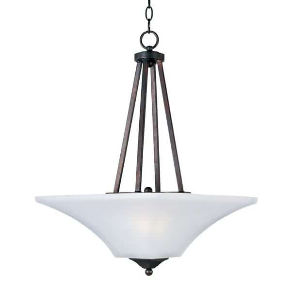 Aurora 2-Light 16" Wide Oil Rubbed Bronze Pendant Light, Maxim, Mfr#: 20093FTOI