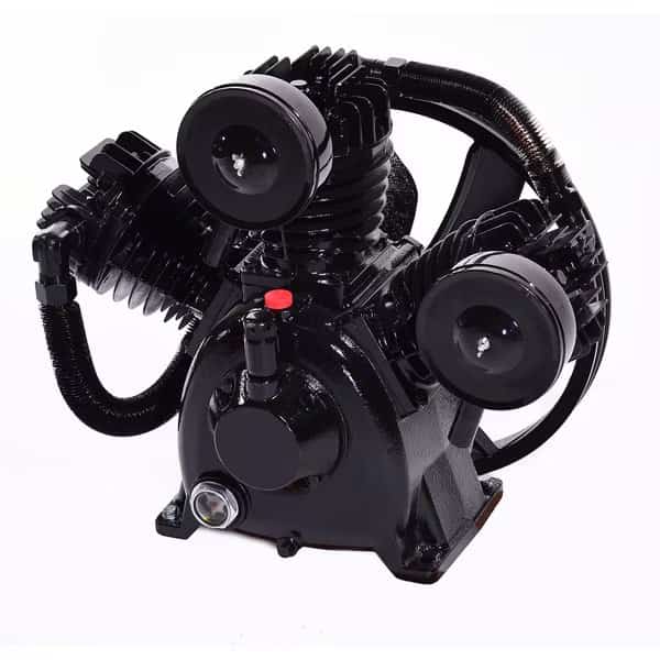 Air Compressor Replcemnt Pump 7.5-10HP Hi Flw Head Unload 45CFM, 40PSI