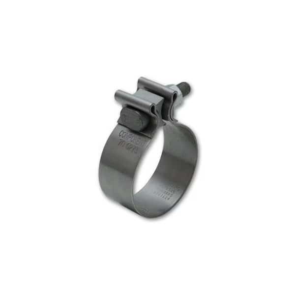 STAINLESS STEEL SEAL CLAMP FOR 4IN O.D. TUBING (1.25IN WIDE BAND)