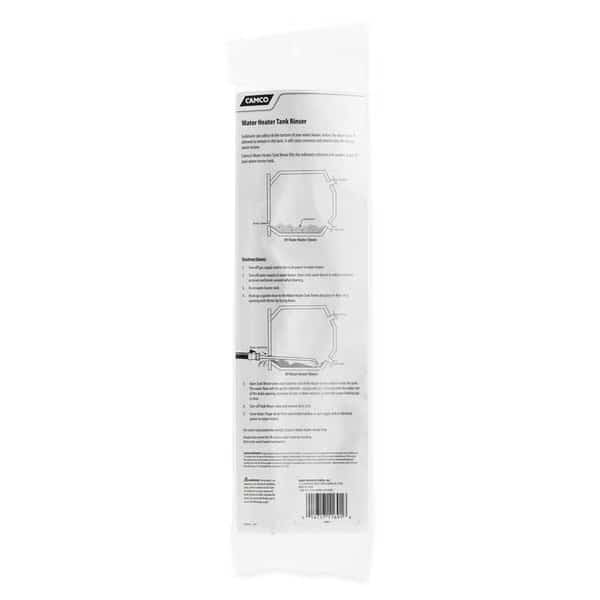 RV WATER HEATER TANK RINSER, CARD