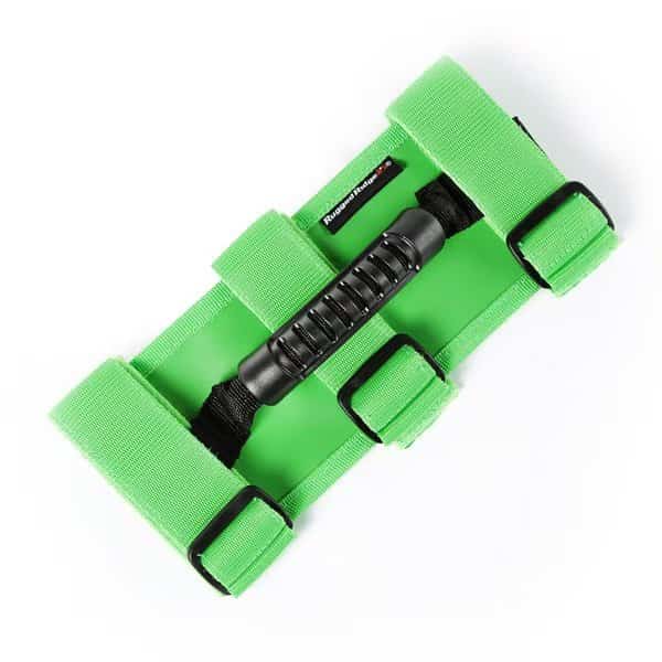 ULTIMATE GRAB HANDLE KIT, GREEN; 55-19 JEEP CJ/WRANGLER/GLADIATOR