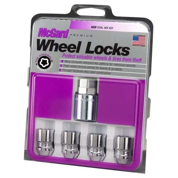 WHEEL LOCK SET 12X1.25 NUT CONE