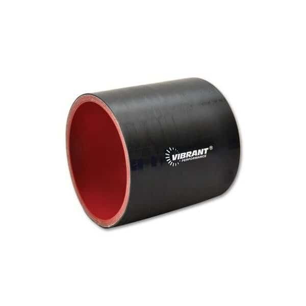 4 PLY SILICONE SLEEVE, 3.5IN I.D. X 3IN LONG - BLACK