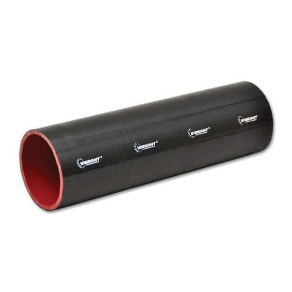 4 PLY SILICONE SLEEVE, 3.5IN I.D. X 12IN LONG - BLACK