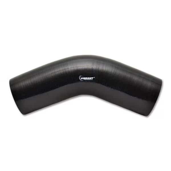 4 PLY 45 DEGREE ELBOW, 4IN I.D. X 6IN LEG LENGTH - BLACK