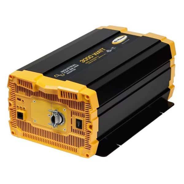 Power Inverter, Pure Sine Wave, 6,000 W Peak, 3,000 W Continuous