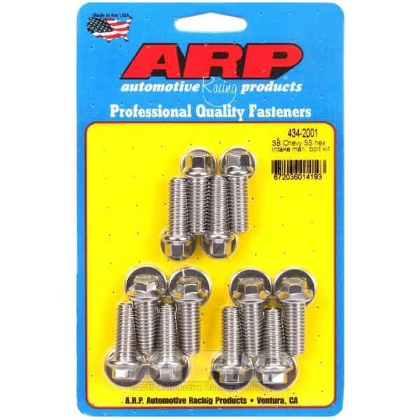 SB CHEVY SS HEX INTAKE MANIFOLD BOLT KIT