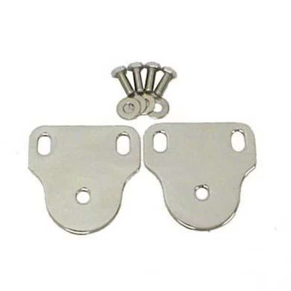 76-95 CJ & WRANGLER (YJ) INSIDE WINDSHIELD BRACKETS - STAINLESS STEEL