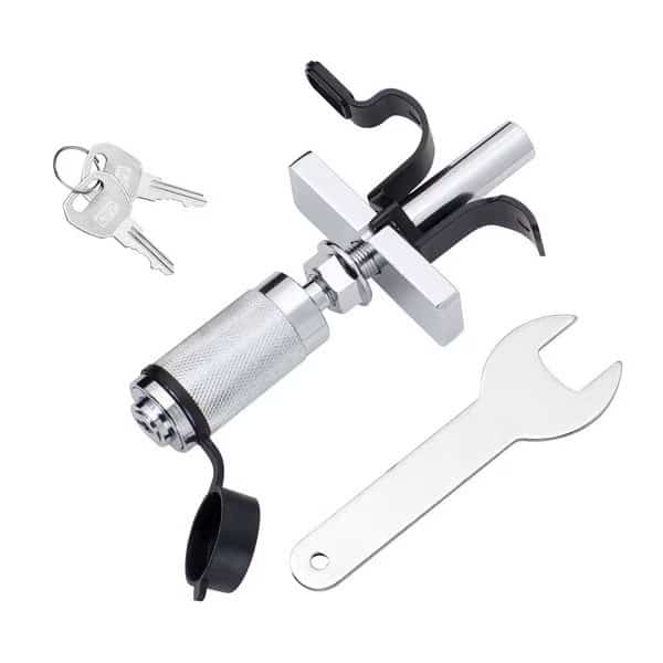 LOCK-TITE ANTI-RATTLE PIN W/LOCK & WRENCH FOR CLS III/IV HITCHES