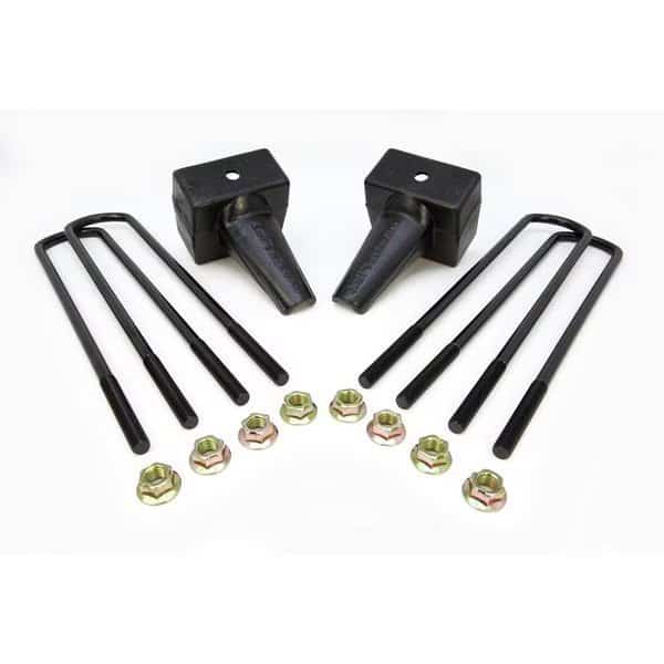 5IN TAPERED REAR BLOCK KIT 1 DRIVE SHAFT, 16.5IN U-BOLTS 11-16 F250/F3