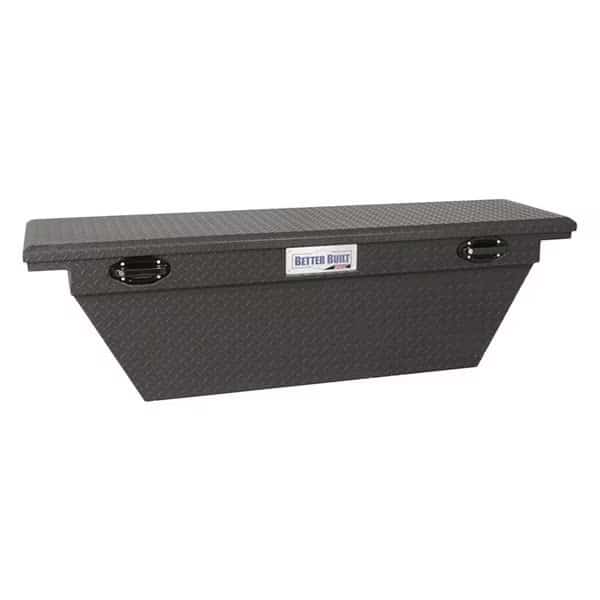 63IN SINGLE LID, LOW PROFILE, WEDGE MATTE BLACK SEC