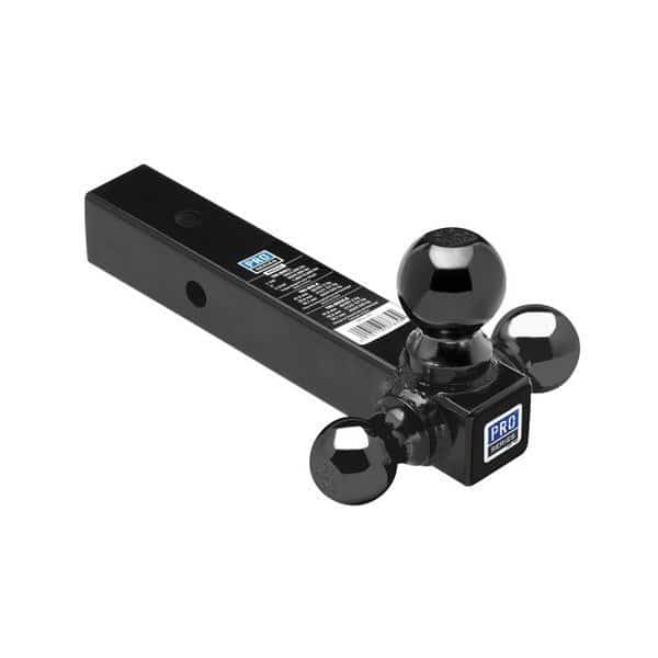 1 7/8IN & 2IN & 2 5/16 TRI-BALL BLACK BALLS HOLLOW SHANK BALL MOUNT