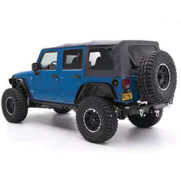 07-09 WRANGLER (JK) 4 DOOR SOFT TOP - OEM REPLACEMENT W/TINTED WINDOWS