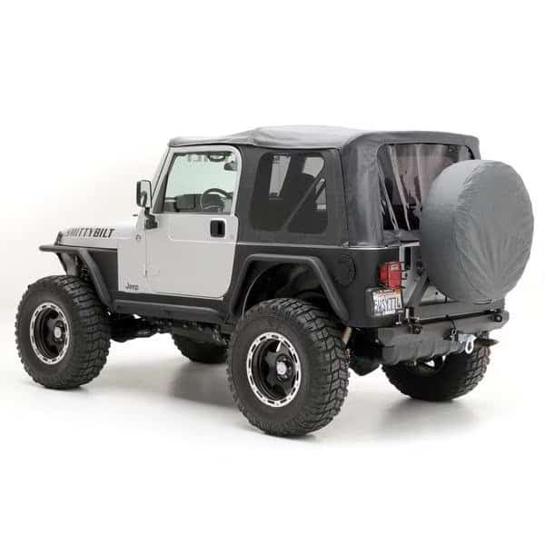 97-06 WRANGLER (TJ) SOFT TOP - OEM REPLACEMENT W/TINTED WINDOWS - BLAC