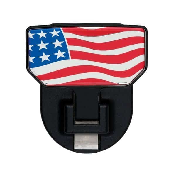 HD UNIVERSAL HITCH STEP AMERICAN FLAG