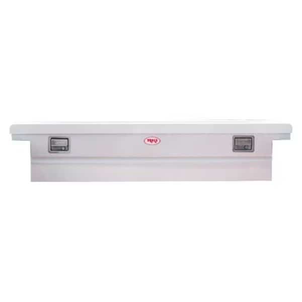 SINGLE LID STEEL LP XBOX WHT-FULLSIZE TRUCKS
