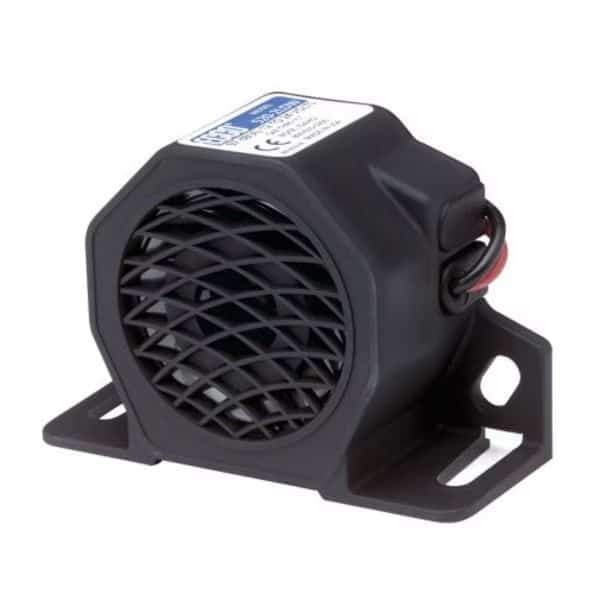 WARNING ALARM: DUAL FUNCTION, 102 DB BACK-UP / 102 DB DUAL TONE, 12 TO 24VDC