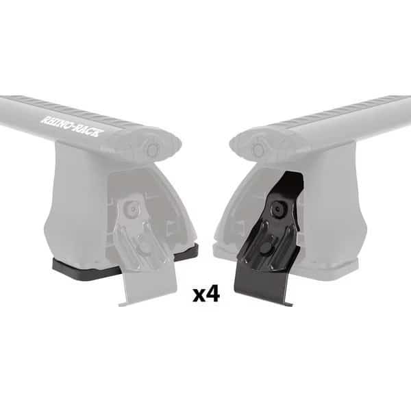 ROOF RACK FITTING CLIP KIT - DK - INCLUDES 4 PADS AND 4 CLAMPS