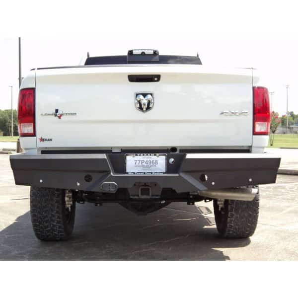 10-18 RAM 2500/3500 ELEVATION REAR BUMPER REPLACEMENT FINE TEXTURED BL