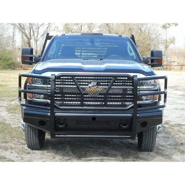15-18 SILVERADO 2500/3500 HD FRONT BUMPER REPLACEMENTS BLACK