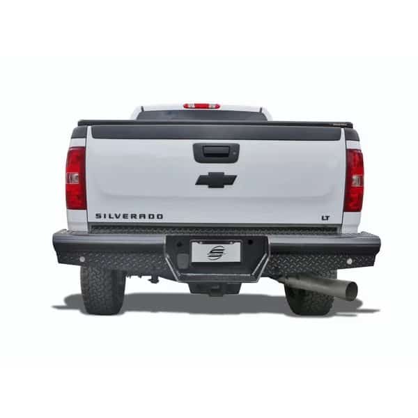 11-C SILVERADO 2500/3500 REAR BUMPER REPLACEMENT 4IN PIPE STYLE LINE B