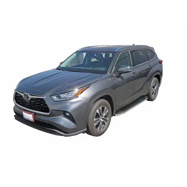 20-C HIGHLANDER BLACK/STAINLESS TRIM STX100 RUNNING BOARDS