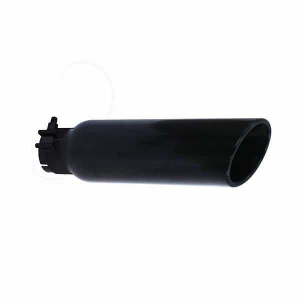 UNIVERSAL FOR 3 1/2IN DIAMETER EXHAUST TUBES EXHAUST TIPS BLACK