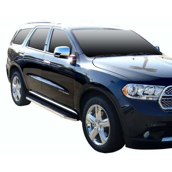 11-18 DODGE DURANGO STX100 RUNNING BOARDS(EXCL. R/T MODEL)BLACK/STAINL