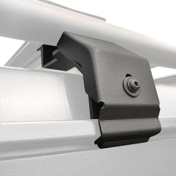 ROOF RACK RAIN GUTTER DRIP RAIL MOUNTS-4PC KIT BLACK MOUNT KITS