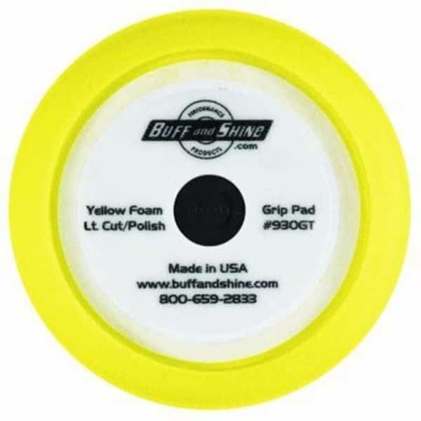 YELLOW 9"x1.5" CONTOUR FOAM GRIP PAD