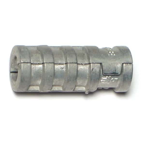 Short Lag Shield, 1/4" Dia, Alloy Steel Zinc Plated, 50 PK
