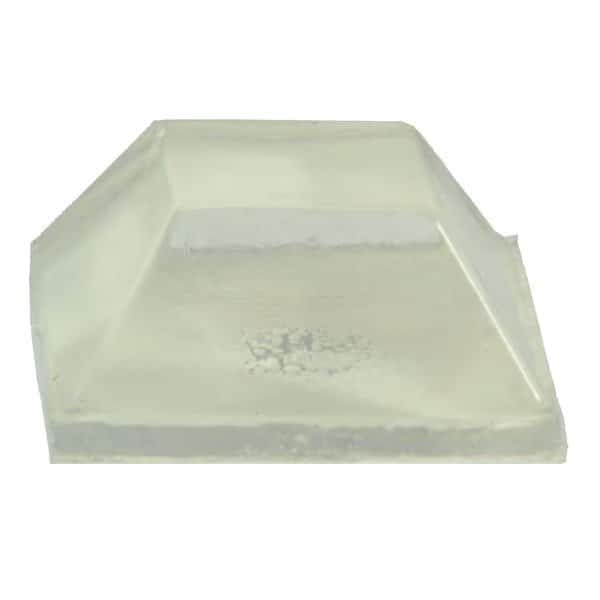 3/4" Clear Adhesive Vinyl Square Pad 5PK, Midwest Fastener, Mfr#: 32265