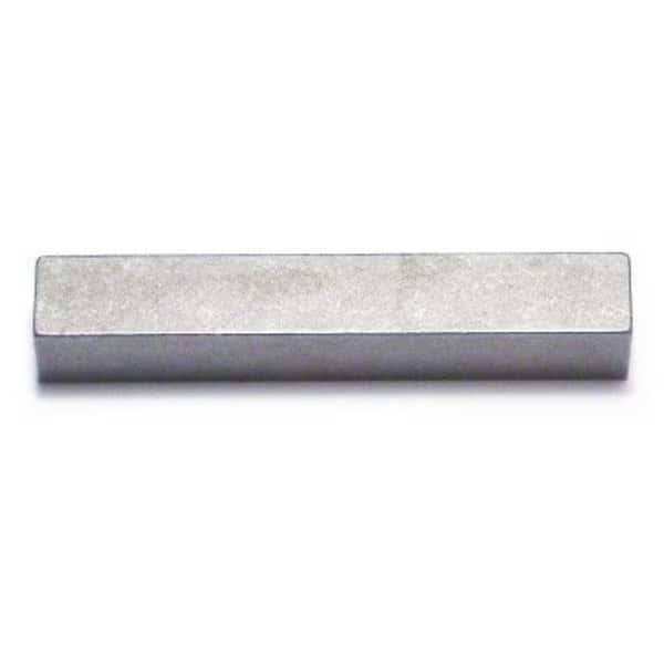 Machine Key Machine Key, Square End, 50 mm L, 8 mm Sq, 5 PK