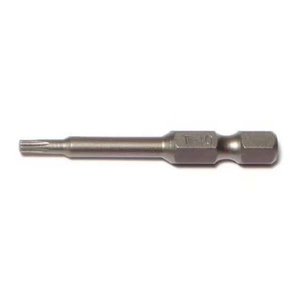 1/4" x 2" T-10 Star Drive Power Bits 56 56PK
