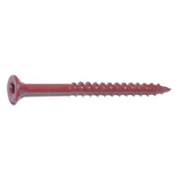 Deck Screw, #9 x 2-1/4 in, Steel, Flat Head, Torx Drive, 585 PK, Saberdrive, Mfr#: 52495