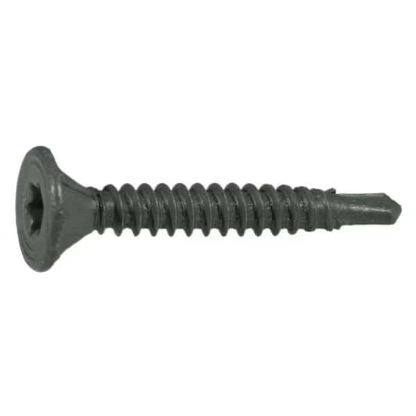 Drywall Screw, #9 x 1-1/4 in, Steel, Torx Drive, 675 PK