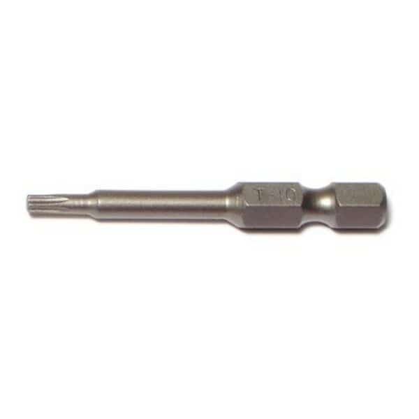 1/4" x 2" T-10 Star Drive Power Bits 25PK