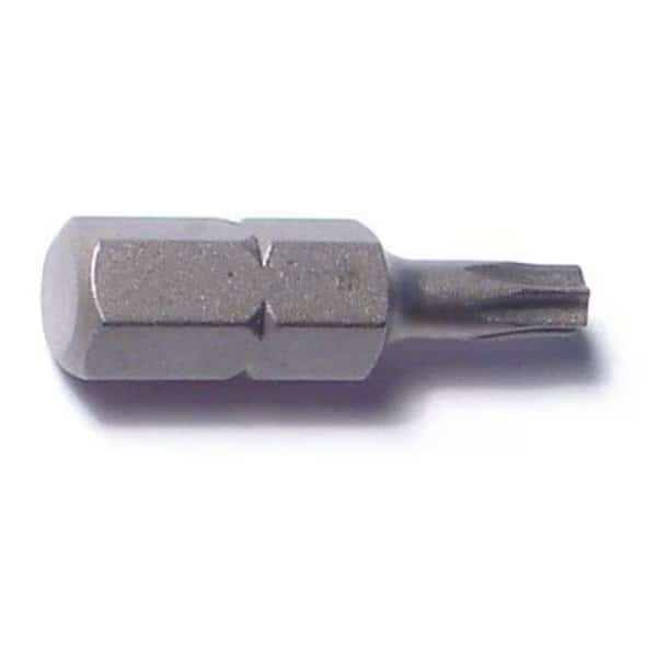 1/4" x 1" T15 Star Drive Insert Bits 150PK