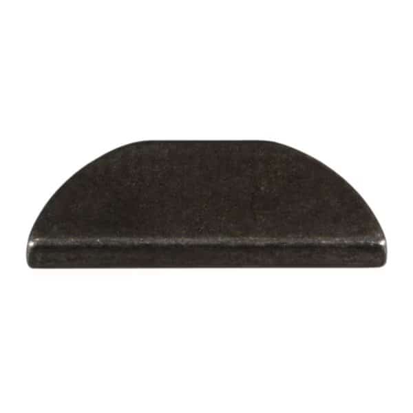 Woodruff Key, 1/16 x 1/2 in Key Size, 1 SAE Number, Steel Zinc, 30 PK