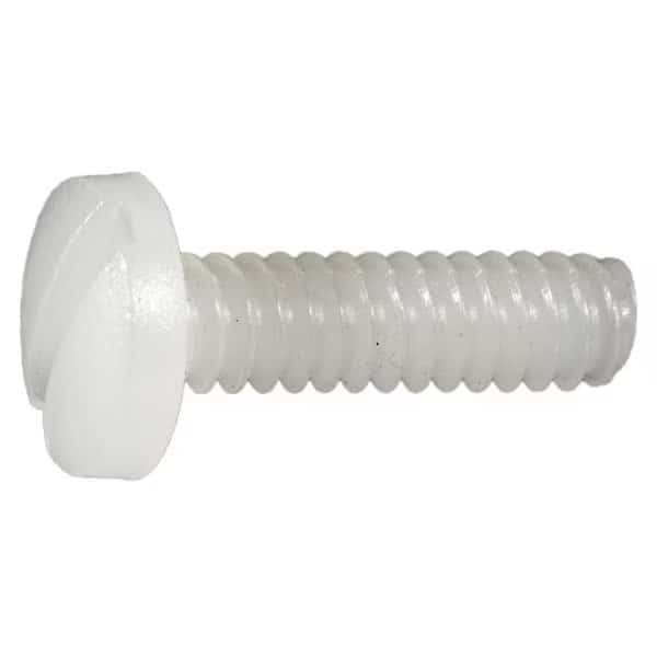 Binding Screw, 32 (Coarse) Thd Sz, Nylon, 20 PK