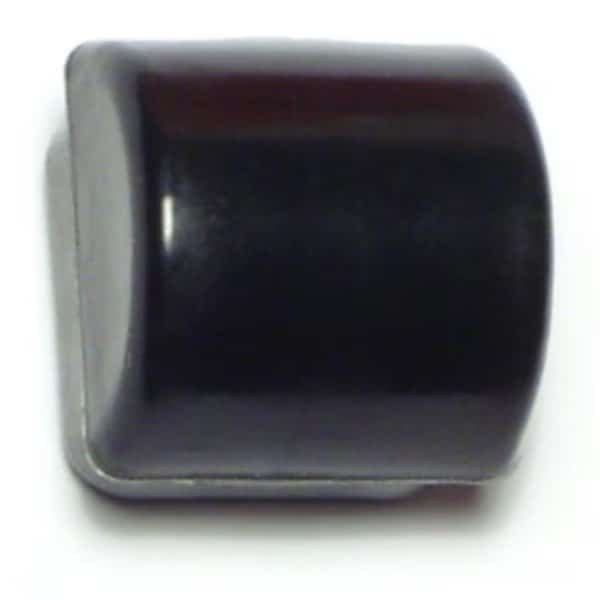 13/16" Black Plastic Inside Square Rocker 6PK