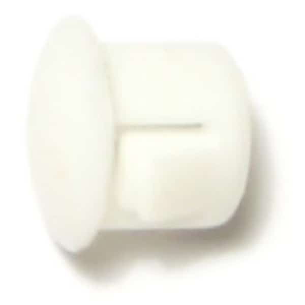 5/16" White Nylon Plastic Flush Head Hole Plugs 18 18PK