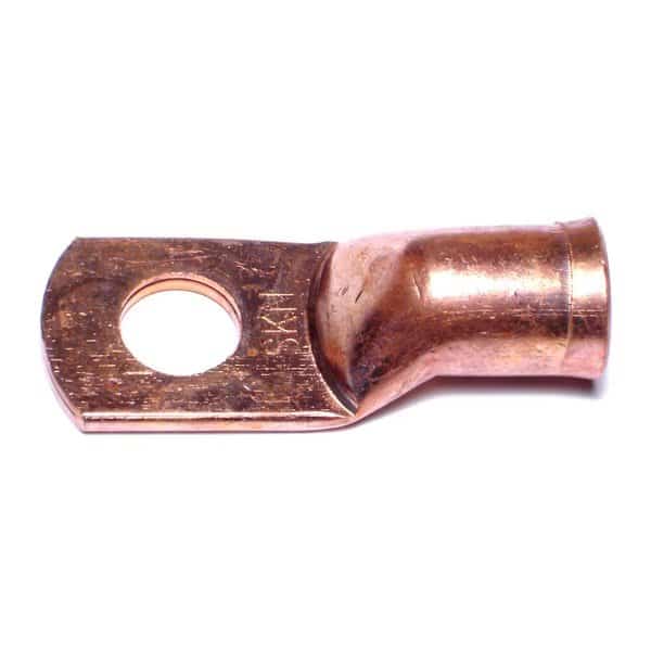 3/8" Copper Stud Electrical Lugs 4PK