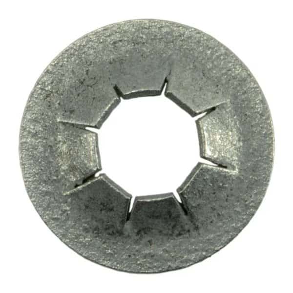 7/32" Zinc Plated Steel Pushnut Washers 50PK