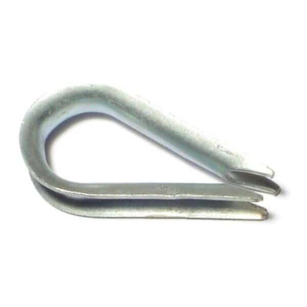 3/16" Zinc Plated Steel Cable Thimbles 1 12PK