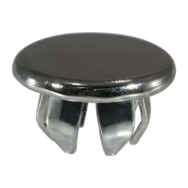 5/16" Chrome Plated Steel Flush Head Hole Plugs 20PK