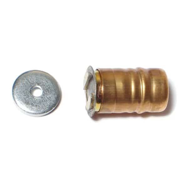 No. 12 Brass Clad Adjustable Magnetic Latches 2PK