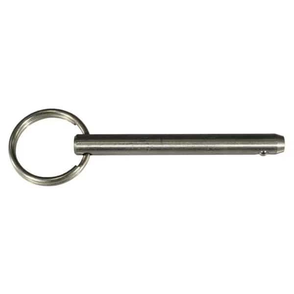 1/4" x 2" 18-8 Stainless Steel Cotterless Hitch Pins 3PK