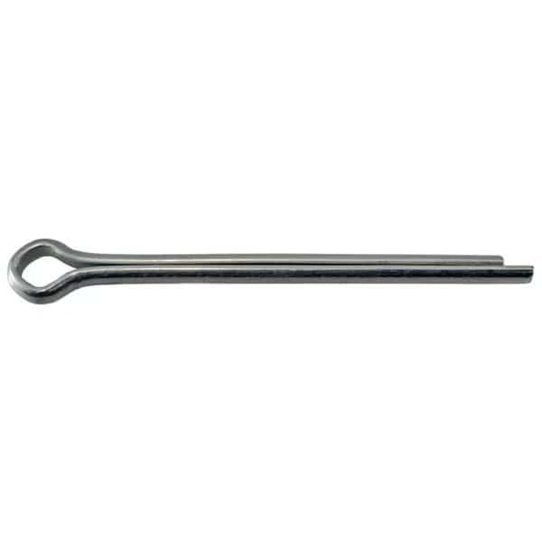 5/16" x 4" Zinc Plated Steel Cotter Pins 3PK